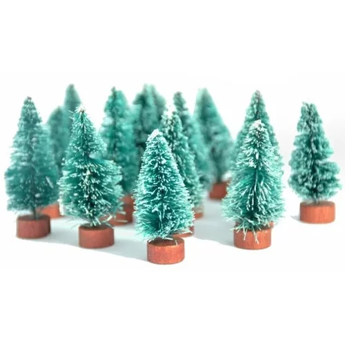  Set od 3 ukrasna božićna drvca do 12 cm