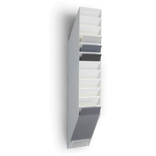 Durable Predalnik stenski 12-delni a4 pokončen durable flexiboxx bel Slike