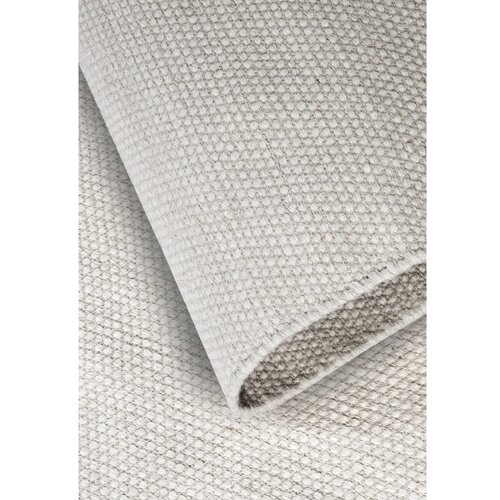 Elle Decoration Krem ručno rađen tepih od mje&amp;scaron;avine vune 80x150 cm Pradesh Natural White &amp;ndash; Slike