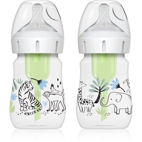 Dr.browns Options+ Jungle steklenička za dojenčke 2x150 ml Slike