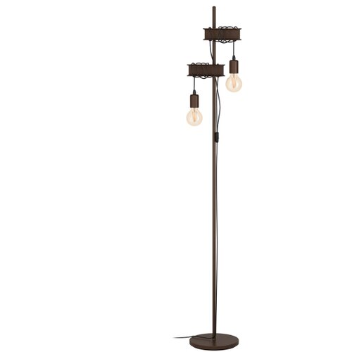 Eglo 43526 - Stojeća lampa TOWNSHEND 2xE27/10W/230V Slike