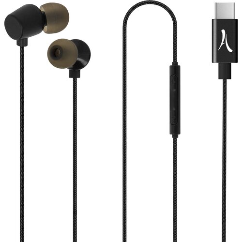 Oem USB-C žične slu&scaron;alke, magnetne slu&scaron;alke z mikrofonom in večfunkcijskimi gumbi, Akashi - črne, (5000231595) Cene