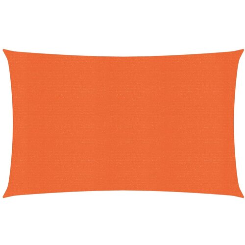 vidaXL Senčno jadro 160 g/m² pravokotno oranžna 3x5 m HDPE Cene