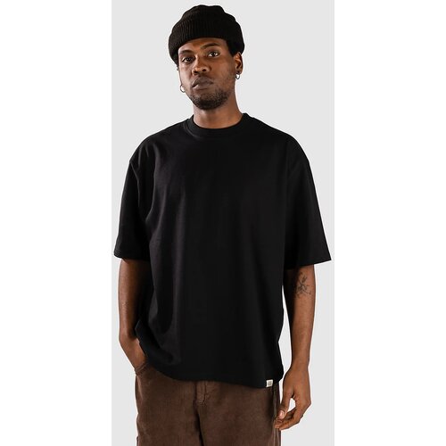 Redefined Rebel RRJohn Heavyweight Oversized Fit T-shirt black Cene