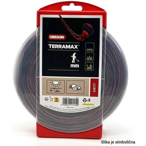 Oregon TERRAMAX NAYLON 4,5mmX17m - Profesionalni Flaks za Te&scaron;ke Uvjete Cijene
