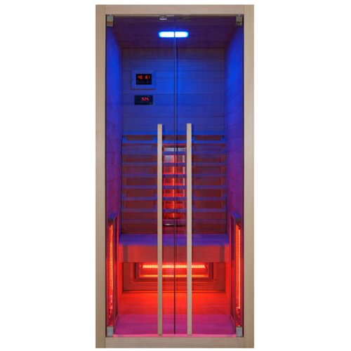 Sanotechnik Infrardeča savna Ruby 1 (1550 W, 4 sevala, 90 x 100 x 195 cm) Cene