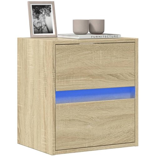  Zidni TV ormarić LED boja hrasta sonome 41x31x45 cm Cijene