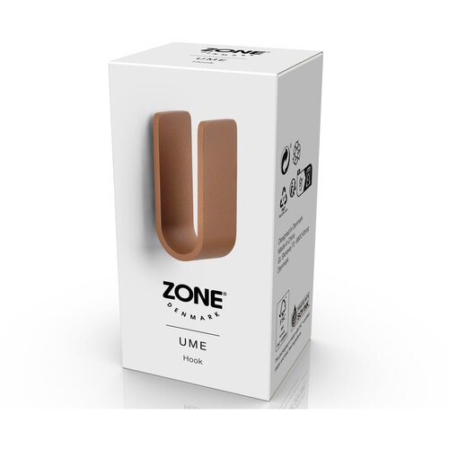 Zone Kovinski stenski obe&amp;scaron;alnik v barvi terakote Ume &amp;ndash; Slike