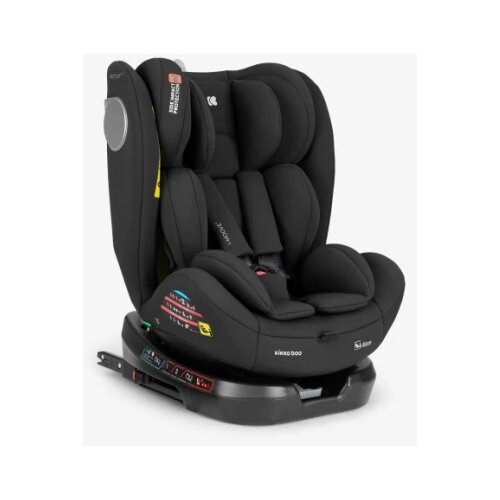 Kikka Boo KikkaBoo autosedi&amp;scaron;te 40-150 cm I-moove 2 I-size isofix black ( kkb00101 ) Slike