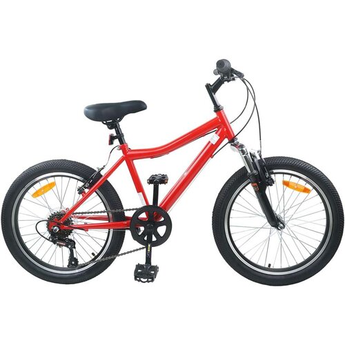  Dječji Bicikl 24 Inča 6-Speed za djecu od 8 do 12 godina Crvena - Crvena 24 inča Cijene