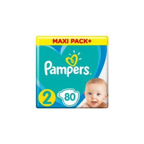 Pampers act jpm 2 (80) + wipes 2x12kom Cene