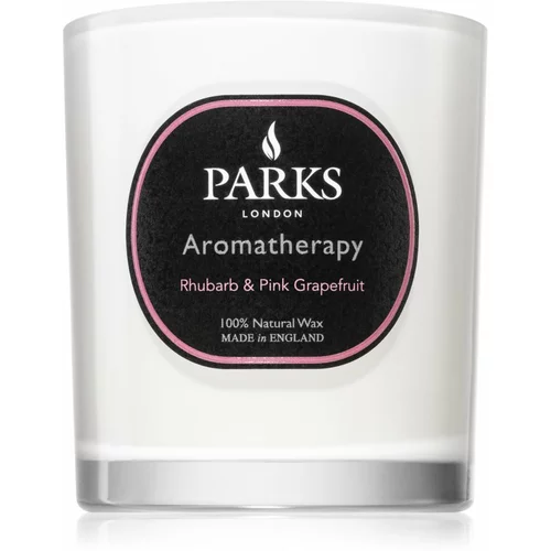 Parks London Aromatherapy Rhubarb & Pink Grapefruit mirisna svijeća 220 g