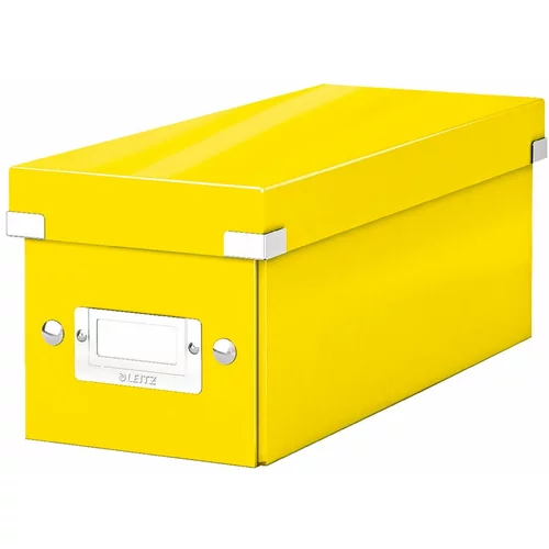 Leitz žuta kutija za pohranu s poklopcem CD Disc, duljina 35 cm