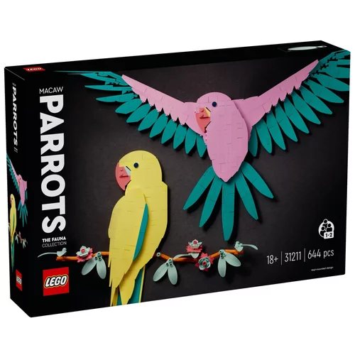 Lego 31211 Zbirka živali – papigi makao