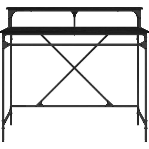  Stol Crni hrast 100 x 50 x 90 cm Konstruirano drvo Slike