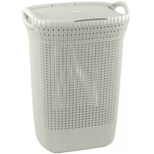 Curver Korpa za ve&scaron; Knit 57l bela Cene