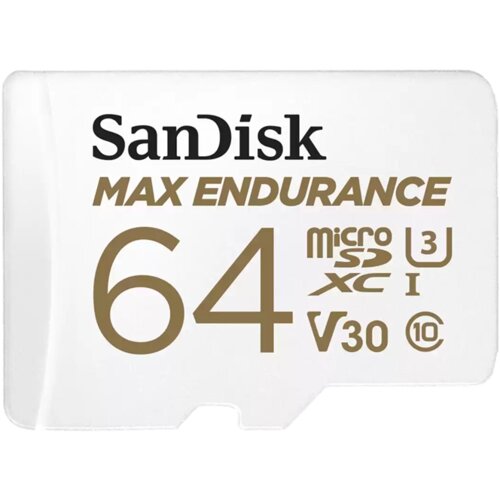 San Disk Spominska kartica MAX Endurance microSDXC 64GB C10 U3 V30 z adapterjem Cene