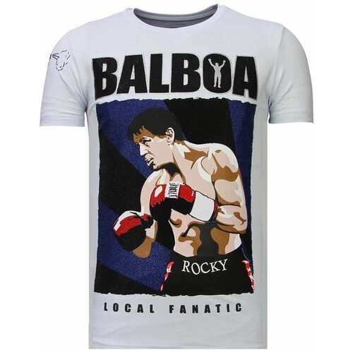 Local Fanatic Majice s kratkimi rokavi 65012042 Bela Slike