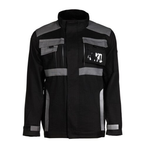 MONSUN Radna bluza ms10 krakow 100% pamuk, crno/siva vel.s ( 60555 ) Cene