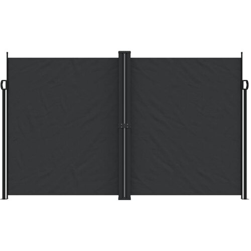  Bočna tenda na uvlačenje crna 200x1000 cm Slike