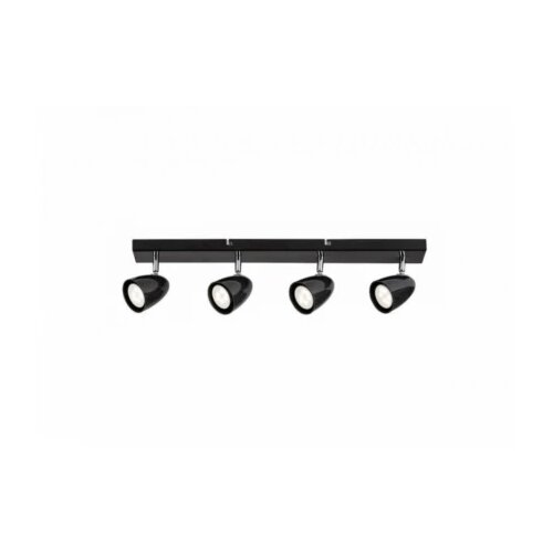 Rabalux plafonjera perico GU10 4X max 5W crna (73021) Slike