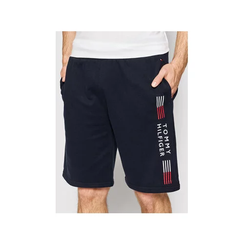 Tommy Hilfiger Športne kratke hlače Track UM0UM02428 Mornarsko modra Regular Fit