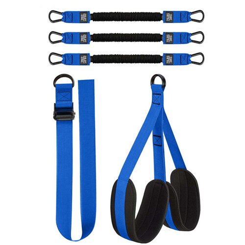 INF Komplet 3 elastičnih trakov za pomoč pri dvigih in vadbi Blue, (5000314091) Cene