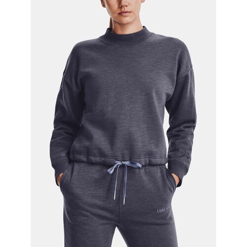 Under Armour sweatshirt essential script crew-gry - women Cene