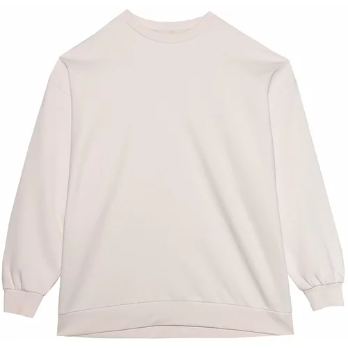 4f Sportska sweater majica boja pijeska / smeđa