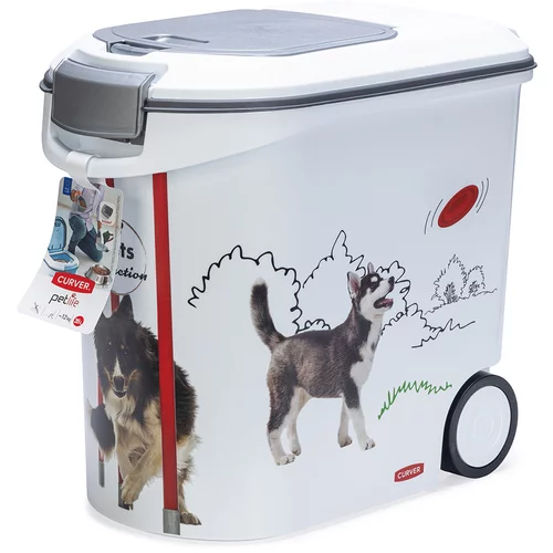 Curver spremnik za suhu hranu za pse - Model "Agility": do 12 kg suhe hrane (35 litara)