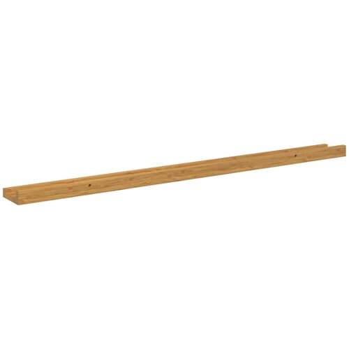 Polica na zidu Zidne 2 pcs Bež 100 x 9 x 3 cm Konstruirano drvo Slike
