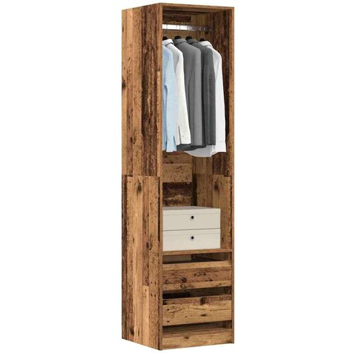  Ormar boja staro drvo 50 x 50 x 200 cm od konstruiranog drva Slike