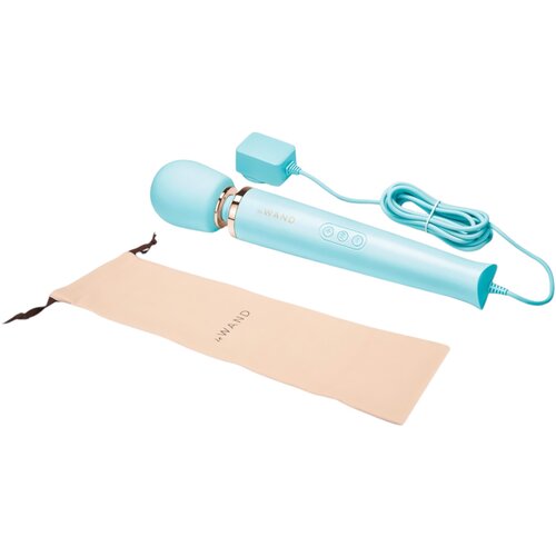 Le Wand Plug-In masažni vibrator , svetlo moder Slike
