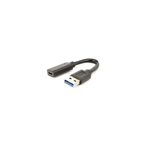  USB 3.1 AM to Type-C female adapter kabl, 10 cm, black, GEMBIRD A-USB3-AMCF-01 Cene