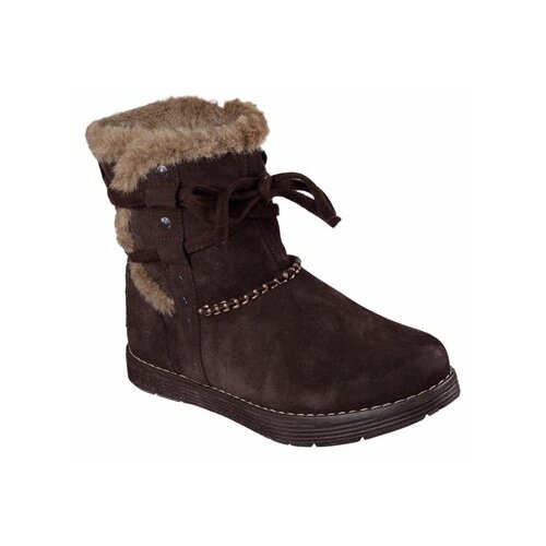 Skechers ženske zimske čizme keepsakes wedge cozy peak w 49811-BLK braon Cene