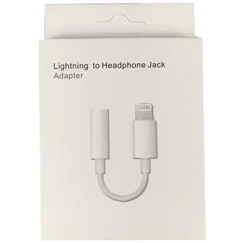 Gembird CCA-LM3.5F-01-BT Adapter sa lightinga na 3.5mm Audio, Beli Slike
