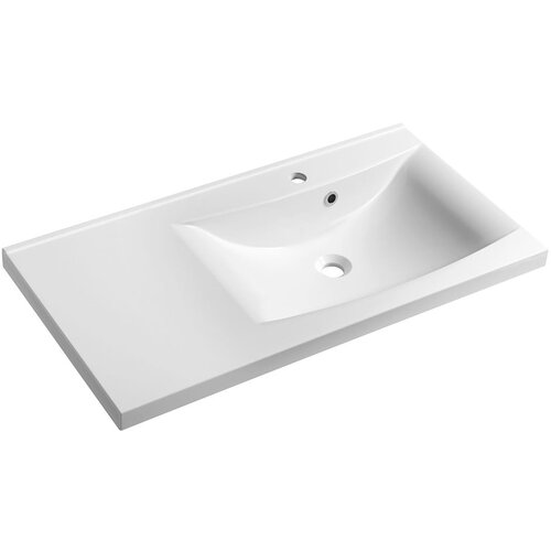 Sapho Bel umivalnik iz mineralnega kompozita 90x48 cm Luciola – Cene