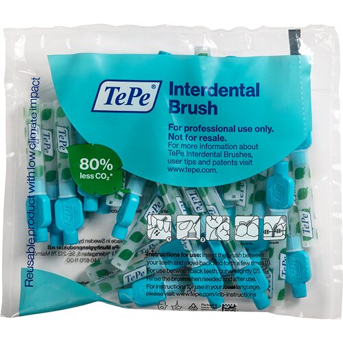 TEPE SWEDEN Original Interdentalne četkice Plave vel. 3 / 0,6 mm - multi-pack vrećica 25 kom Slike