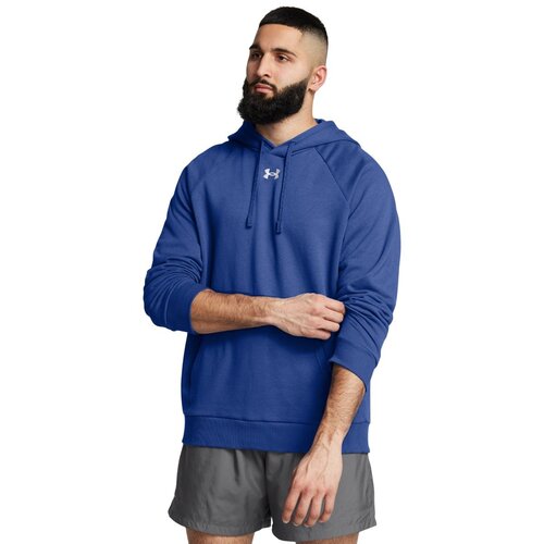 Under Armour Men‘s sweatshirt UA Rival Fleece Hoodie Blue Cene