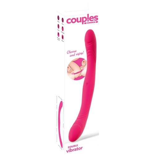 Couples Choice dvostruki vibrator (ružičasti) Slike
