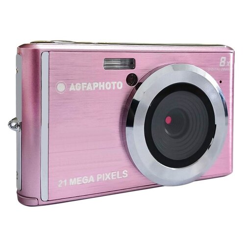 Agfa Agfaphoto Compact DC5200 fotoaparat, roza Slike