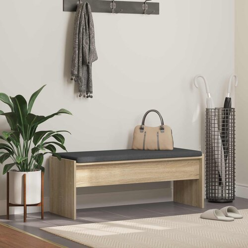 Klupa za hodnik s jastukom Sonoma hrast 103 x 38 x 40 cm Cijene