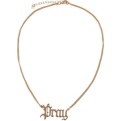 MT Accessoires Pray Chunky Gold Necklace Cene