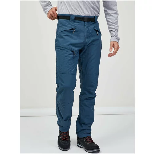 SAM73 Blue Men's Pants with Belt SAM 73 Ikanto - Men's