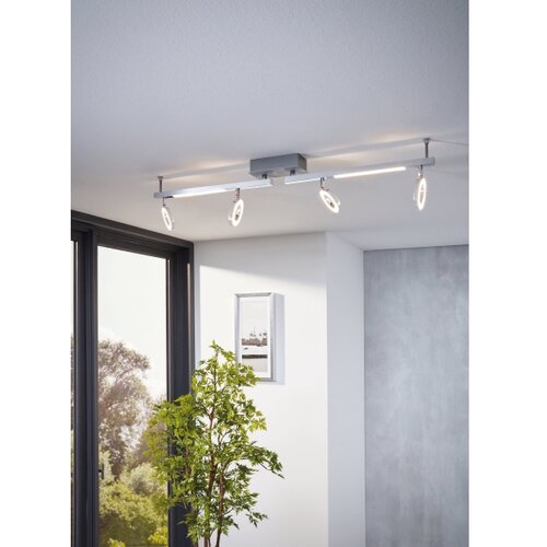 Eglo cardillio 1 spot/4, led, 4x3,2w/2x3,3w, 4x400lm/2x360lm, hrom VDX9EM6 Slike