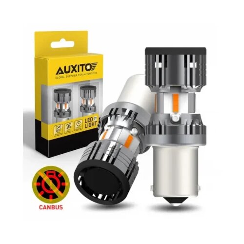 Auxito 7057BAU15S žute LED sijalice sa CANBUS-om BAU15S-4KP8- JM-Y2--PQ Cene