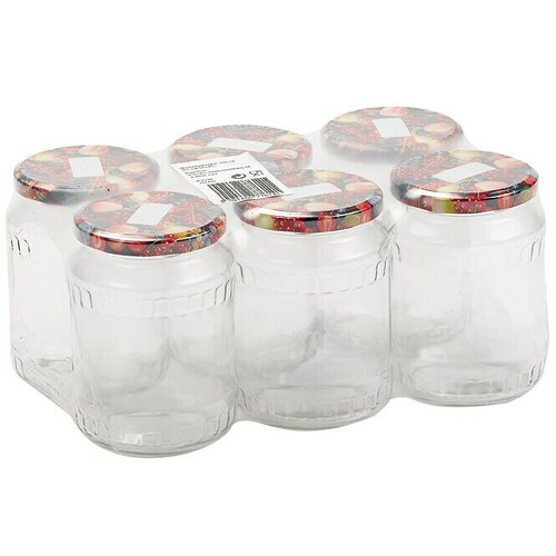 Pribor za pohranu (720 ml, Oblik: Okrugli oblik, 6 Kom.) Slike