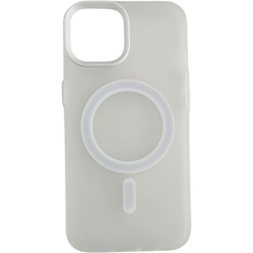  Silikonska futrola Magsafe FLURO COLOR Iphone 13/14 BELA Cene
