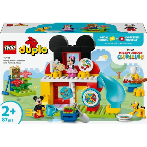 Lego DUPLO&amp;reg; - Klubska hi&amp;scaron;a Mikija Mi&amp;scaron;ka z Mini in Plutonom (10465) Slike