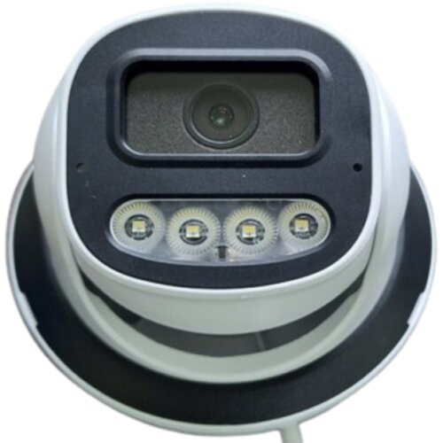  IP4MP PSM30D GMB kamera 4mp P6SLite, 2.8mm F1.6 POE IP66 Dual LED 4xIR+4x Full Color MIC 25m Cene